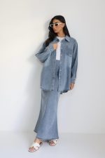 חליפת חצאית מיו