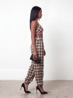 ⁦חליפת טופ משבצות⁩ – תמונה ⁦6⁩