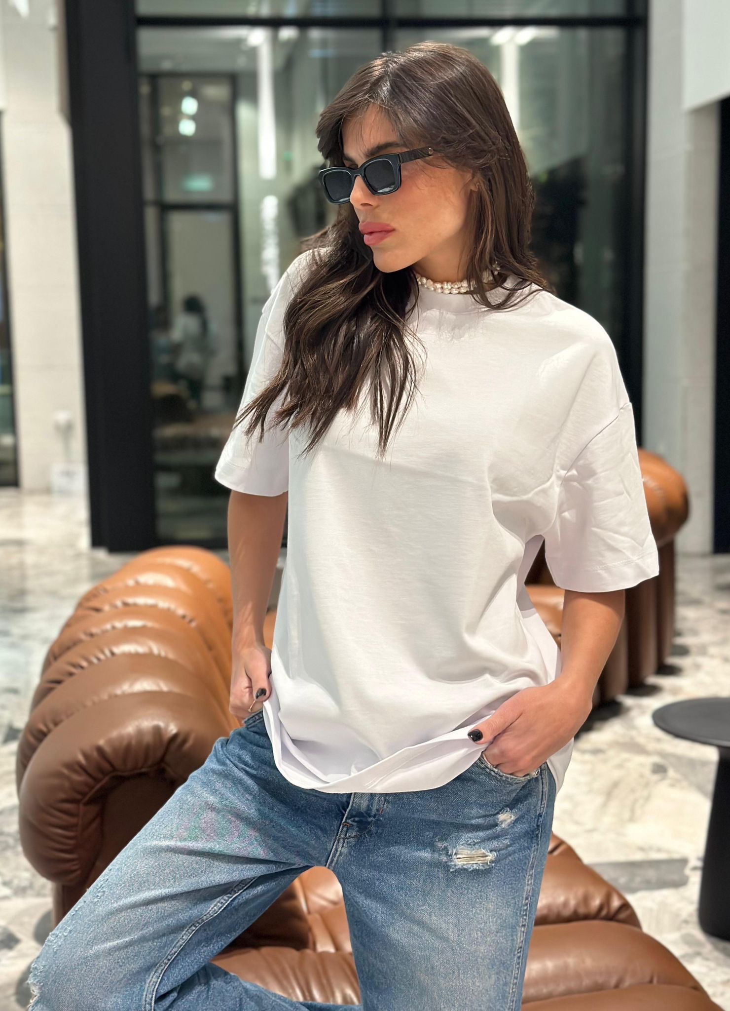 78833611-424e-4e7b-8a79-97183ad7a2c7 חולצת אוברסייז זארה – תמונה 1