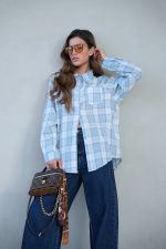 ⁦מכופתרת משבצות⁩ – תמונה ⁦8⁩