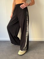 ⁦מכנס שילוב משבצות⁩ – תמונה ⁦2⁩