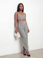 ⁦חליפת טופ משבצות⁩ – תמונה ⁦7⁩