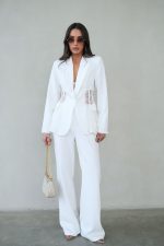 ⁦חליפה שילוב תחרה⁩ – תמונה ⁦9⁩