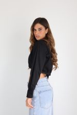 ⁦מכופתרת קרופ עגול⁩ – תמונה ⁦12⁩