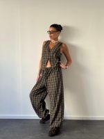 ⁦חליפת וסט משבצות⁩ – תמונה ⁦5⁩