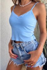 ⁦גופיה שילוב תחרה⁩ – תמונה ⁦2⁩