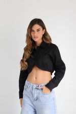 ⁦מכופתרת קרופ עגול⁩ – תמונה ⁦9⁩