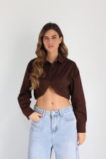 ⁦מכופתרת קרופ עגול⁩ – תמונה ⁦7⁩