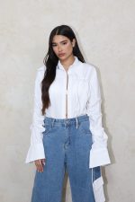 ⁦מכופתרת כיווצים ביד⁩ – תמונה ⁦7⁩