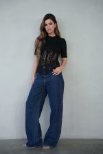 ⁦חולצה מחוך תחרה⁩ – תמונה ⁦7⁩