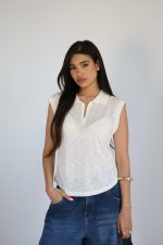 ⁦גופיה צווארון רוכסן⁩ – תמונה ⁦4⁩