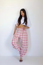 ⁦מכנס משבצות בלון⁩ – תמונה ⁦4⁩