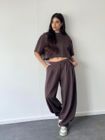 ⁦חליפת כיווץ מכנס אלכסון⁩ – תמונה ⁦4⁩