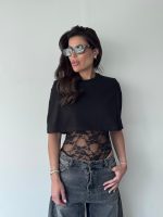 ⁦שכמיה שילוב תחרה⁩ – תמונה ⁦2⁩