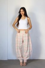 ⁦מכנס משבצות בלון⁩ – תמונה ⁦10⁩