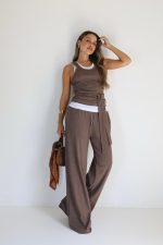 ⁦חליפת גופיה כפולה קשירה⁩ – תמונה ⁦2⁩