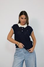 ⁦חולצת צווארון כפתורים⁩ – תמונה ⁦4⁩