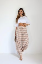 ⁦מכנס משבצות⁩ – תמונה ⁦4⁩