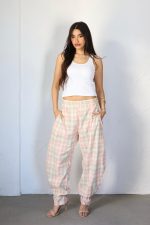 ⁦מכנס משבצות בלון⁩ – תמונה ⁦9⁩