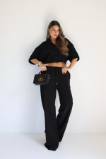⁦חליפת קרופ צווארון⁩ – תמונה ⁦4⁩