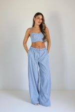 חליפת טופ פסים