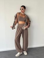 ⁦חליפת טופ מכנס משולש⁩ – תמונה ⁦5⁩