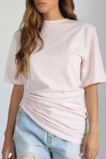 ⁦חולצת כיווץ אסימטרית⁩ – תמונה ⁦3⁩