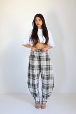 ⁦מכנס משבצות בלון⁩ – תמונה ⁦6⁩