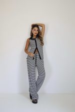 ⁦חליפת פסים צווארון⁩ – תמונה ⁦3⁩