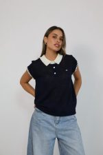 ⁦חולצת צווארון כפתורים⁩ – תמונה ⁦2⁩