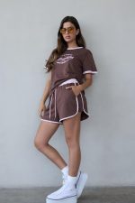 ⁦חליפת שורט צבעים שילוב⁩ – תמונה ⁦4⁩