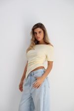 ⁦חולצת ריטה אלכסון⁩ – תמונה ⁦5⁩