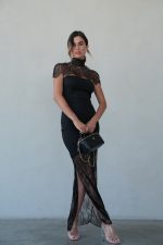 ⁦שמלת תחרה שכמייה⁩ – תמונה ⁦4⁩