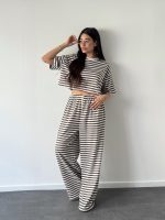 ⁦חליפת קרופ פסים⁩ – תמונה ⁦5⁩