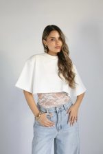 ⁦קרופ שילוב תחרה⁩ – תמונה ⁦5⁩