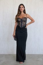 ⁦שמלת מחוך שילוב קרסים⁩ – תמונה ⁦4⁩