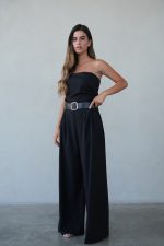 ⁦אוברול סטרפלס חגורה⁩ – תמונה ⁦3⁩