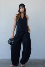 ⁦חליפת ווסט מכנס בלון⁩ – תמונה ⁦2⁩