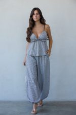 ⁦חליפת משבצות משולשים מלמלה⁩ – תמונה ⁦6⁩