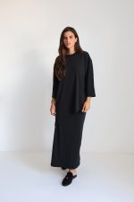 ⁦חליפת חצאית א-סימטרי⁩ – תמונה ⁦2⁩
