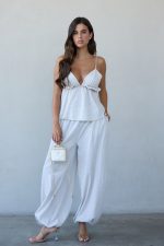 ⁦חליפת משבצות משולשים מלמלה⁩ – תמונה ⁦4⁩