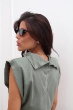 ⁦אפודה גולף כריות תיקתק בגב⁩ – תמונה ⁦2⁩