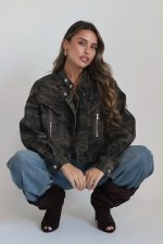 ⁦ג׳קט ג׳ינס צבאי⁩ – תמונה ⁦2⁩